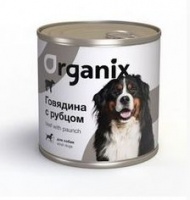 Organix консервы для собак с говядиной и рубцом