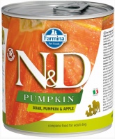Farmina N&D Dog Boar, Pumpkin & Apple консервы для собак с тыквой, кабан и яблоко 285 гр
