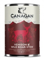 Canagan Venison Wild Boar Stew влажные беззерновые консервы для собак Рагу из Оленины и Дикого кабана 400 гр