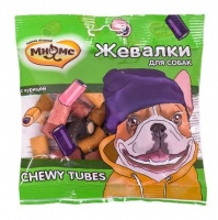 Мнямс лакомство для собак Жевалки Sweets - Turbo Tubos с курицей 150 гр