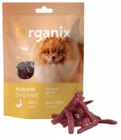 Organix Лакомство для собак малых пород «Нарезка утиного филе» 100% мясо 50 гр