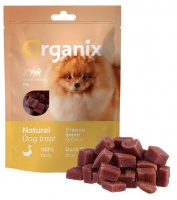 Organix Лакомство для собак малых пород  «Утиные кубики» 100% мясо 50 гр