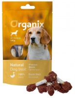 Organix Лакомство для собак «Утиные гантельки» 100% мясо 100 гр