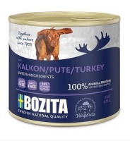 Bozita Dog Grain Free Pate Turkey беззерновые консервы для собак, мясной паштет с индейкой 625 гр