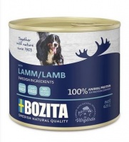 Bozita Dog Grain Free Pate Lamb беззерновые консервы для собак, мясной паштет с ягненком 625 гр