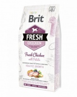 Brit Fresh Puppy Chicken with Potato корм для щенков Курица и Картофель