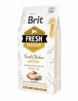 Brit Fresh Adult Great Life Chicken with Potato корм для собак Курица и Картофель