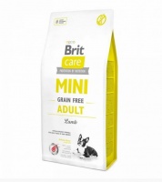 Brit Care Mini Grain Free Adult Lamb беззерновой корм для мини-собак Ягненок