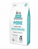 Brit Care Mini Grain Free Light Sterilised беззерновой для собак мини-пород с избыточным весом/стерилизованных