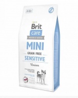 Brit Care Mini Grain Free Sensitive беззерновой корм для собак мини-пород с чувствительным пищеварением