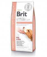 Brit Veterinary Diet Dog Grain Free Renal Egg Pea беззерновая диета для собак при печеночной недостаточности и заболеваниях почек