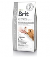 Brit Veterinary Diet Dog Grain Free Joint Mobility Herring Pea беззерновая диета для собак при заболеваниях суставов и опорно-двигательного аппарата и уменьшение боли с остеоартрозом