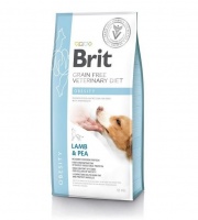Brit Veterinary Diet Dog Grain Free Obesity Lamb Pea беззерновая диета для собак с избыточным весом и при и ожирении