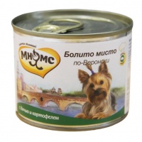 Мнямс консервы для собак Болито мисто по-Веронски (дичь с картофелем) 200 гр