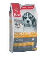 Blitz Dog Classic Puppy Chicken & Rice All Breeds сухой корм для щенков, курица с рисом