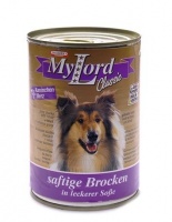 Dr. Alder's MyLord Classic Консервы для собак кусочки в желе Кролик и Сердце