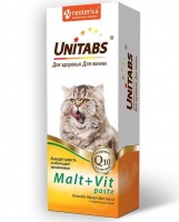 Unitabs Malt+Vit Паста с Таурином для кошек 148 гр