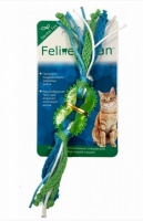 AromaDog Feline Clean игрушка для кошек Dental Колечко прорезыватель с лентами, резина