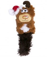 Kong Holiday игрушка для кошек "Кикеру" олень, с кошачьей мятой