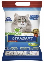 Homecat Standart Cat Litter Комкующийся наполнитель "Эколайн"