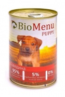 BioMenu Dog Adult Beef Консервы для собак 95% - мяса с Говядиной