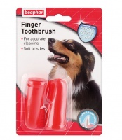 11327 Beaphar Зубная щетка Finger Toothbrush на палец для собак