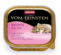 Animonda Vom Feinsten Kitten Babypate паштет для котят, птица, свинина и говядина