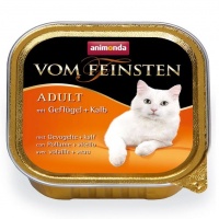 Animonda Vom Feinsten Adult Cat - With Poultry Veal Консервы для кошек с домашней птицей и телятиной