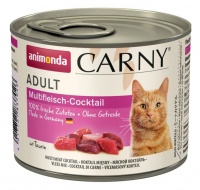 Animonda Carny Adult Cat - Multi Meat Cocktail консервы коктейль из разных сортов мяса для взрослых кошек