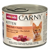 Animonda Carny Kitten - Beef, Veal, Chicken Консервы с говядиной, телятиной и курицей для котят