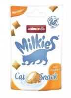 Animonda Milkies Crunchy Pillows Cat - Harmony Лакомство для кошек хрустящие подушечки для выведения комочков шерсти