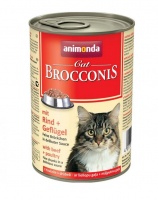 Animonda Brocconis Cat With Beef + Poultry Консервы для кошек с говядиной и домашней птицей