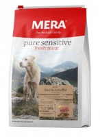 Mera Pure Sensitive Adult Rind&Kartoffel High Protein беззерновой корм для взрослых собак с говядиной и картофелем, с высоким содержанием протеина