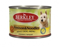 Berkley Dog Venison Noodles #12 Консервы для собак Оленина с лапшой