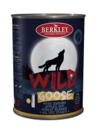 Berkley Dog Wild Goose #1 беззерновые консервы для щенков и собак, Гусь с цукини яблоками и лесными ягодами