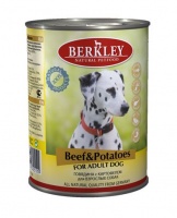 Berkley Dog Beef Potatoes Консервы для собак Говядина с картофелем