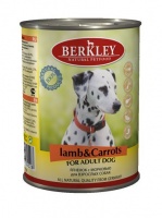 Berkley Dog Carrots Консервы для собак Ягненок с морковью