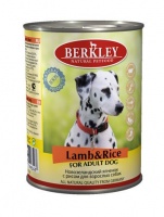 Berkley Dog Lamb Rice Консервы для собак Ягненок с рисом