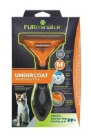 FURminator Dog Undercoat Deshedding Tool M Long Hair фурминтаор для средних собак с длинной шерстью