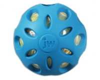 JW Crackle Heads Crackle Ball Dog Игрушка для собак Мяч сетчатый, цвета в ассортименте