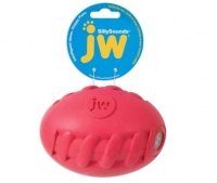 JW Sillysounds Sprial Football Игрушка для собак Футбольный мяч с пищалкой, каучук, цвета в ассортименте