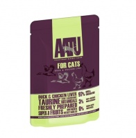AATU Duck Chicken Liver 97/3 Mixed protein for Cats паучи для кошек с уткой и куриной печенью