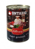 Ontario Dog Culinary Beef Goulash Консервы для собак "Гуляш из говядины"