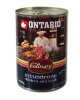 Ontario Dog Culinary Minestrone Chicken and Lamb Консервы для собак "Минестроне с Курицей и Ягненком"