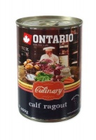 Ontario Dog Culinary Calf Ragout with Duck Консервы для собак "Рагу с теленком и уткой"