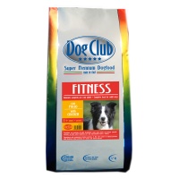 Dog Club Fitness Chicken полнорационный повседневный сухой корм для взрослых собак всех пород с нормальной физической активностью