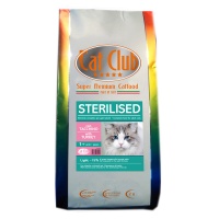 Cat Club Sterilised Turkey полнорационный сухой корм для стерилизованных кошек ( индейка )