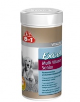 8in1 Excel Multi Vitamin Senior Эксель Мультивитамины для пожилых собак 70 таб.