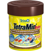TetraMin Baby 66мл (Основной корм, обогащенный протеином, для мальков длиной до 1 см. С новой формулой для гарантированно* чистой воды.)