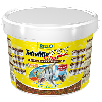 TetraMin PRO Crisps 10л (Основной корм в виде чипсов для всех видов декоративных рыб)